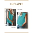 thumbnail image 3 of HOTAPEI Womens Tank Top V Neck Summer Tops Basic Sleeveless Shirts Lace Trim Tank Tops Casual Shirts Blouse, 3 of 6