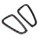 thumbnail image 1 of 2pcs Dashboard A/C Vent Frame Air Outlet Cover Carbon Fiber Trim Fits for Chevrolet Camaro 2017-2019, 1 of 5