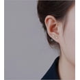 thumbnail image 3 of 18G Tiny Flower Stud Cartilage Earrings for Women 925 Sterling Silver Mini Cute Daisy 3mm Ball Barbell Screw Back Studs Sleeper Tragus Post Minimalist Hypoallergenic Piercing Body Jewelry, 3 of 11