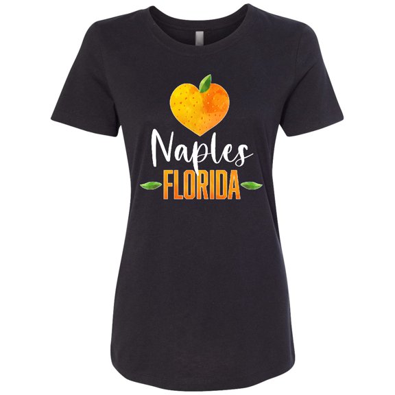 Inktastic Naples Florida Orange in Heart Women's T-Shirt