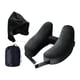 thumbnail image 3 of Almohada cervical de viaje para coche, avión, uso al aire libre, almohada ergonómica para la siesta en la oficina. Sudadera negra con capucha, 3 of 9