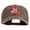 Brown, variant on Red Hot Lady Western Boots Iron on Patched Unstructured Pigment Dyed Cotton Cap - Brown OSFM