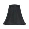 thumbnail image 2 of Mestar Decor 8-pack Mini Bell Candelabra Lamp Shade Lampshade 5"H Clip On Style(8pcs) for Chandeliers Black Color, 2 of 5