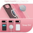 thumbnail image 4 of TUDIA MergeGrip Google Pixel 9 Pro TG Étui MagSafe Compatible Robuste - Rose Fumé, 4 of 8