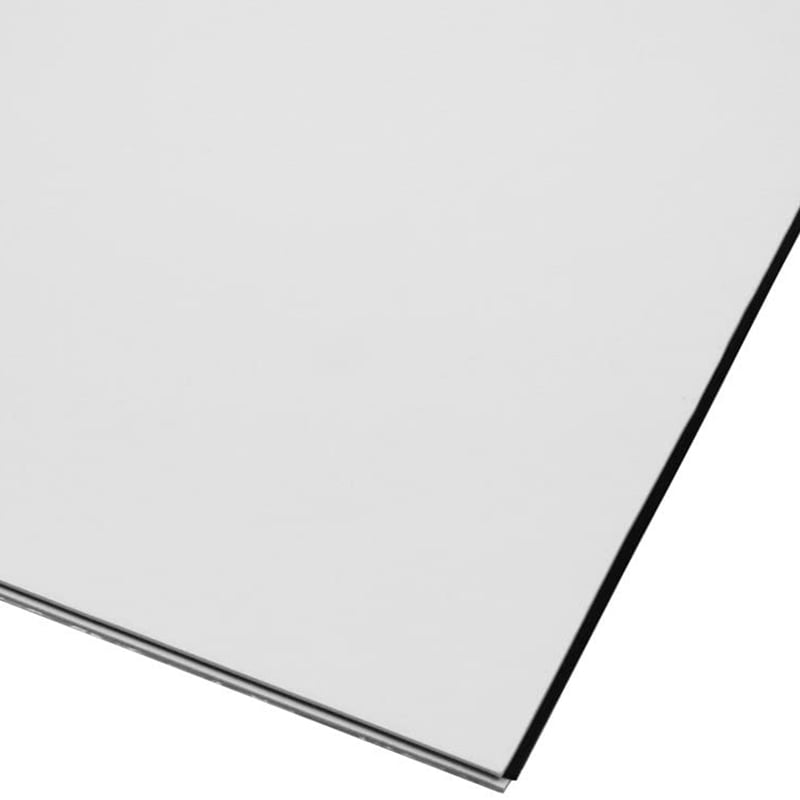 Pearl Light Blue FLEOR 3Ply PVC Blank Pickguard Material Sheet DIY Untrimmed 16.9x11.4x0.09 in 