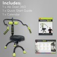 thumbnail image 4 of AB Doer 360: AB Doer 360 Fitness System Provides an Abdonimal and Muscle Activating Workout with Aerobics to Burn Calories and Work Muscles Simultaneously! (AB Doer 360 Basic Kit), 4 of 5