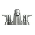 thumbnail image 3 of Ceybo 4 in. Centerset 2-Handle Low-Arc Bathroom Faucet without Pop-Up Drain in Chrome, 3 of 4