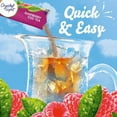 thumbnail image 3 of Crystal Light Sugar-Free Raspberry Iced Tea Naturally Flavored Powdered Drink Mix 6 Count Pitcher Packets - Pack of 2, 3 of 5