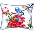 thumbnail image 1 of Betsy Drake Interiors Camelia Indoor/Outdoor Lumbar Pillow, 1 of 2