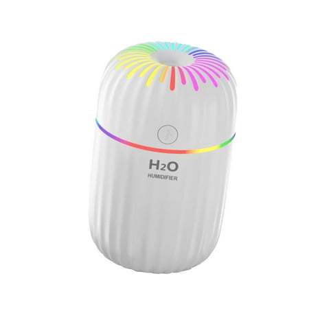 

Mini Ultrasonic Cool Mist Humidifier Night Light Aromatherapy Purifier Essential White