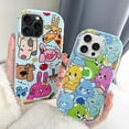 thumbnail image 2 of Cute Animals Bear Dog Pig Rabbit Soft Phone Case Compatible with iPhone Case (Bear,iPhone 15 Plus), 2 of 8