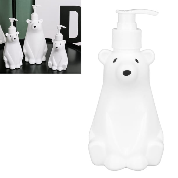 Dispensador De Champú, Botellas De Ducha, Estilo Oso, Resistente Y Duradero, Tipo De Bomba Elegante Y Lindo Para