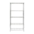 thumbnail image 4 of Honey Can Do Urban 5--Shelf Adjustable Steel Storage Shelving Unit, Chrome, 4 of 7
