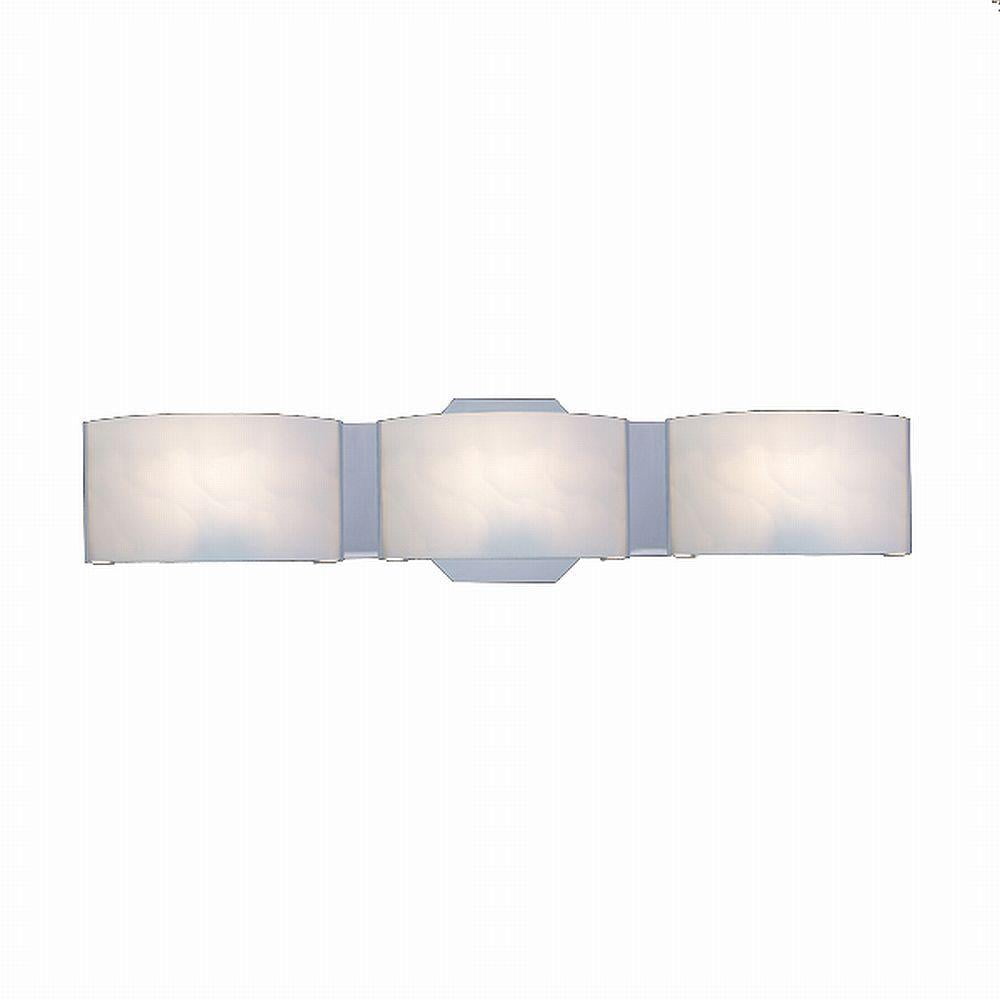 Hampton Bay Dakota 3 Light Satin Nickel Vanity With Frosted Glass Shades New Open Box Com Hampton Bay Dakota 3 Light Satin Nickel, Replacement Glass Shades Bathroom Light Fixtures