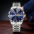 thumbnail image 3 of LAATIKUI Reloj de Cuarzo para Hombre Impermeable Casual de Negocios Luminoso para Regalo, 3 of 7