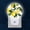 A1848, variant on Night Light Plug into Wall,Dusk to Dawn Sensor Auto-On/Off for Bathroom, Hallway,Kids Room-Lemon Tree Branches With Lemons And White Flowers