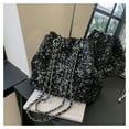 thumbnail image 6 of 2025 New Summer High-End Chain Shoulder Crossbody Sequin Bucket Bag, 6 of 7