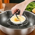 thumbnail image 3 of Steamer Rack Trivet with Handles for Instant Pot Pressure Cooker Accessories (Handle with Silicone, for 3qt), 3 of 8