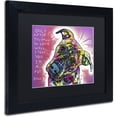 thumbnail image 2 of Trademark Fine Art "I'm a Pit Bull" Canvas Art by Dean Russo, Black Matte, Black Frame, 2 of 4