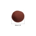 thumbnail image 2 of Wool Felt Balls Beads Woolen Fabric 3cm 30mm Brown for Home Crafts 20Pcs, 2 of 5