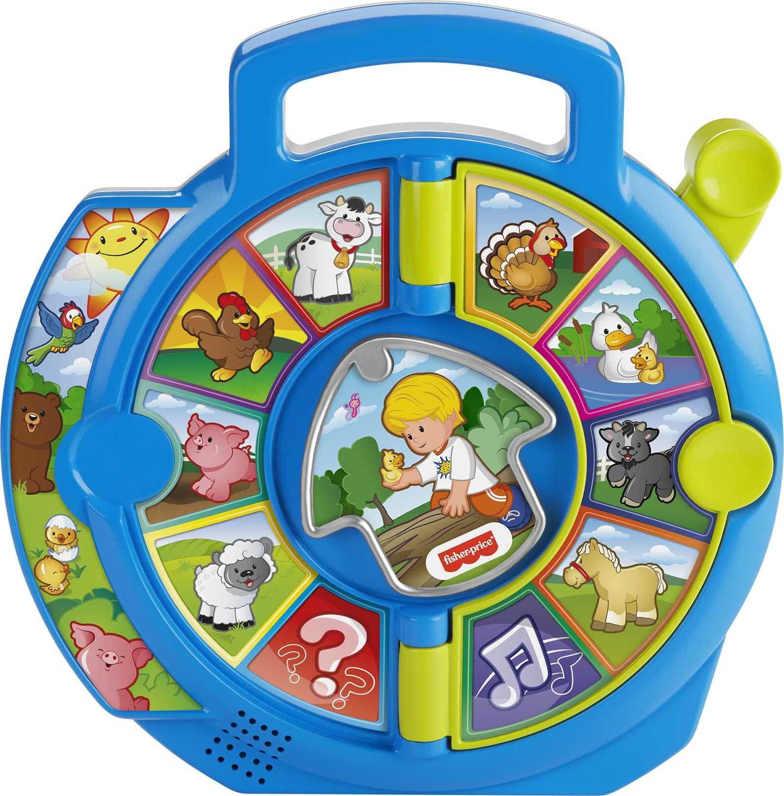 Fisher-Price Little People World of Animals See n Say Toddler Musical Learning Toy