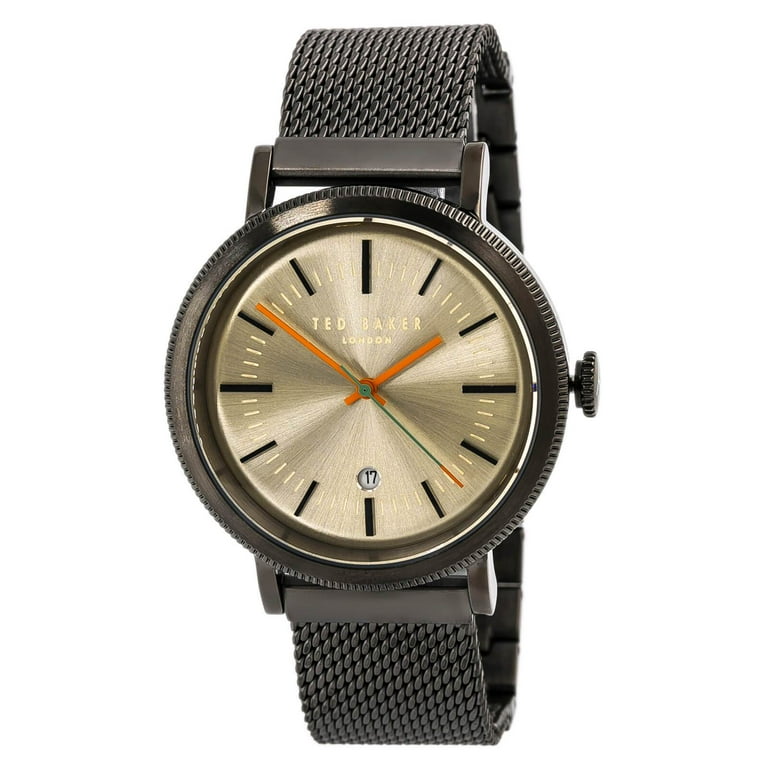 Ted Baker Men's Watch Connor Grey Stainless-Steel Japanese Quartz