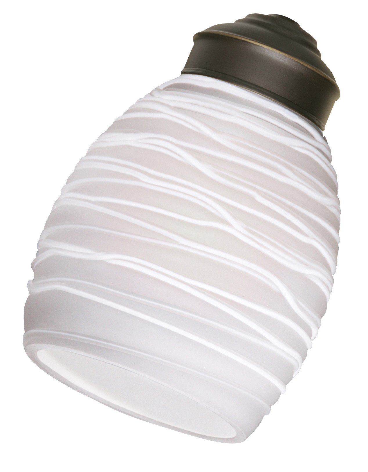 Emerson G59 Swirl Set Of 4 Ceiling Fan Dome Shaped Glass 21/4