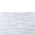 thumbnail image 6 of Tcbosik Metal Privacy Screen for Outdoor, Freestanding Patio Decorative Fence Panel, 76"H x 48"W Portable Divider Screen for Outside Deck, Balcony, Garden, White, 6 of 8