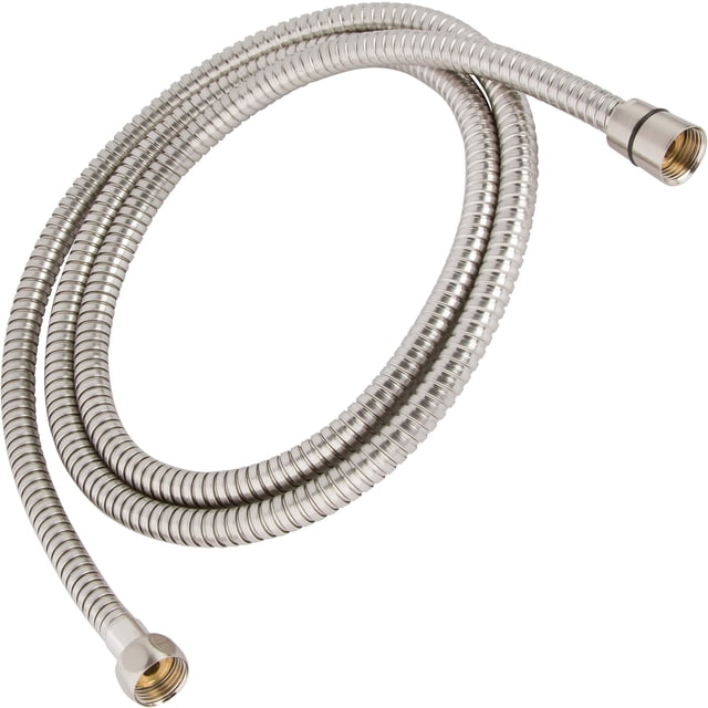 Manguera de ducha Aqua Elegante de 152 cm de acero inoxidable antienredos