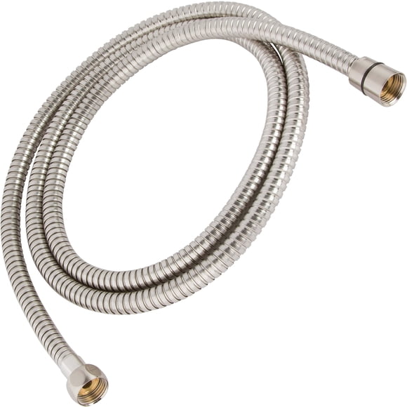 Manguera de ducha Aqua Elegante de 152 cm de acero inoxidable antienredos