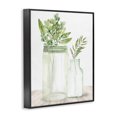 thumbnail image 2 of Stupell Industries Cottage Country Plant Leaves Rustic Glass Jars Arrangement Black Framed Giclee Art, 11 x 14, by Kim Allen, 2 of 6