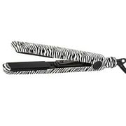 Easy Travel Mini Hair Straightening Flat Iron For Women - Zebra Print