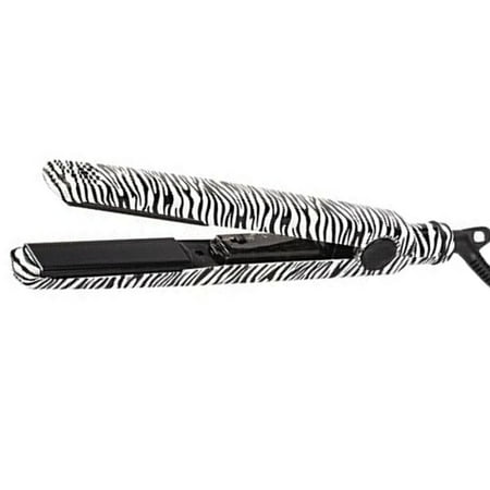 Easy Travel Mini Hair Straightening Flat Iron For Women - Zebra Print