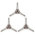 thumbnail image 1 of Miangastore Microwave Turntable Ring Set Coffee Plastic Durable Wear Resistant 3PCS, 1 of 8