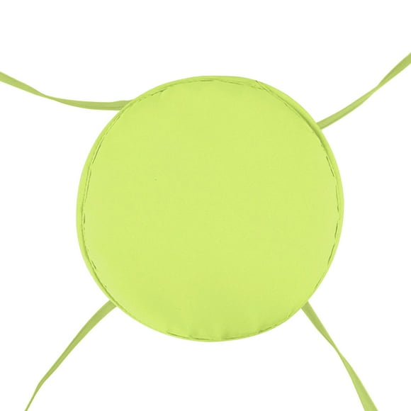 Binwennn Coussin de Soutien Dorsal Rond pour Chaise de Jardin, Coussin de Siège pour Tabouret d'Extérieur, Patio, Salle à Manger, Quatre Cordes