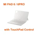 thumbnail image 1 of Original MI Pad 6 /6Pro Keyboard Case English Smart Touch Control Tablet Keyboard Magnetic Case 64 Button 1.3mm keystroke With TouchPad White, 1 of 6