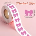 thumbnail image 2 of 500Pcs 1Inch Hot Pink Bow Tanning Stickers, Self Adhesive Body Sunbed Decor, 2 of 4