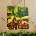 thumbnail image 6 of Horse and Carriage Stride - Canvas, 6 of 10