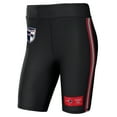 thumbnail image 2 of Women's WEAR by Erin Andrews Black New England Patriots Biker Shorts, 2 of 3