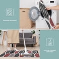 thumbnail image 6 of Red and Black Ethnic Geometric Pattern Kitchen Rugs Sets Of 3,Kitchen Runner Rugs Non Skid Washable,Decorative Kitchen Floor Mats for Kitchen,Sink,Laundry,17"x30"+ 17"x47" + 17"x59", 6 of 6