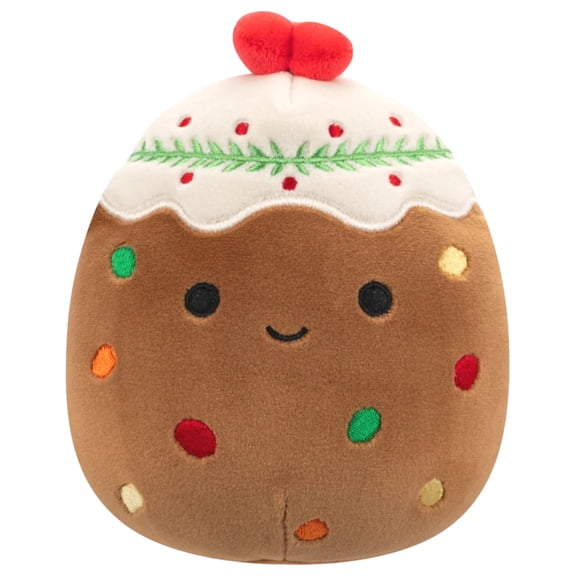 Squishmallows Large 16" Maldon the Christmas Fruit Cake Plush Stuffed Animal Pal