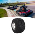 thumbnail image 4 of Kart 11x7.10-5 Go Kart Tire with Rim Rubber Aluminum Alloy 4PR Tubeless Rear Wheel Rim Tire Assembly for ATV UTV SxS Side By Side  Cart, 4 of 7