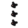 thumbnail image 1 of Conjunto Minnieouse gorro y guantes para niños Clima frío bola de color negro, 1 of 6