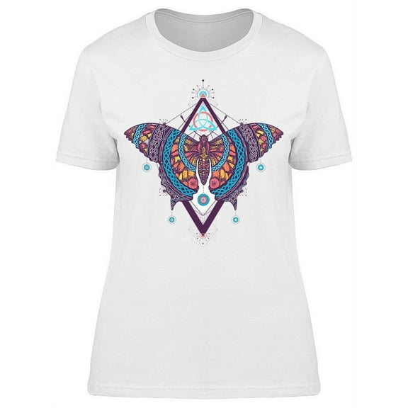 Celtic Butterfly Tattoo T-Shirt Women -Image by Shutterstock, Female Large