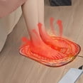 thumbnail image 3 of Fiudx Almohadilla de Masaje de Pies, Calentamiento Automático, 8 Modos de Relajación, Terapia de Dragado Muscular, Fibra Transpirable y Cómoda, Función de Seguridad Inductiva, Ideal para Uso Doméstic, 3 of 6