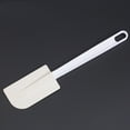 thumbnail image 5 of Monyance mixing batter 3pcs Cake Scrapers Spatulas White(9.45X1.97X0.39Inches), 5 of 10