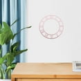 thumbnail image 1 of unbranded 2Ud De Pared Rose Plated Gold Con Numerales Romanos En Acrílico Autoadhesivo, 1 of 8