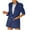 Navy, variant on YANHAIGONG Blazers for Women Suit Jackets Dressy 3/4 Sleeve Blazer Business Casual Outfits for Work Plus Size Blazers for Women On Clearance