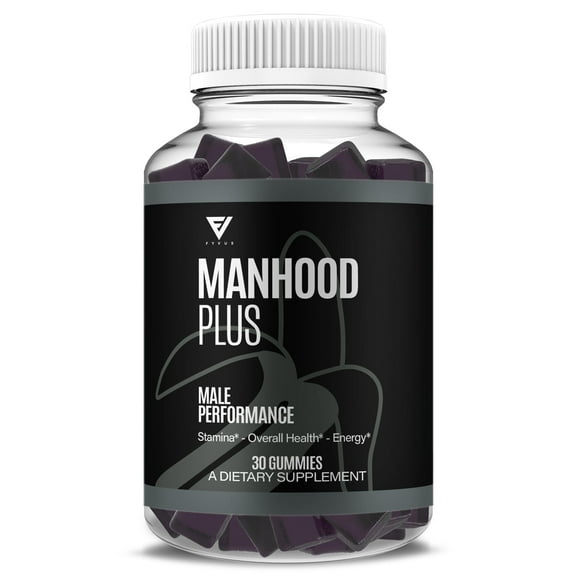 Manhood Plus Gummies for Men ManhoodPlus Supplement (1 Month Supply)