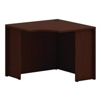 HON Mod Corner Desk Shell Traditional, Mahogany